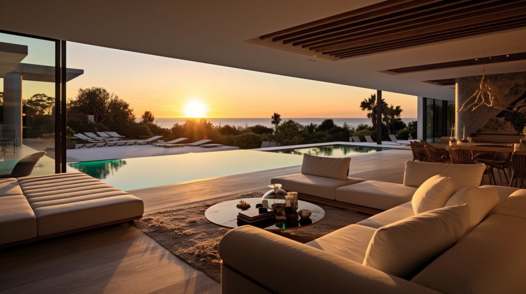Private dining villa Ibiza — life management